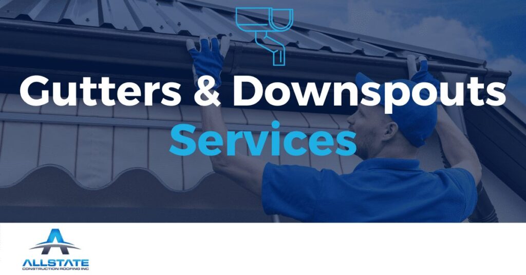 Gutter and Downspouts services graphic